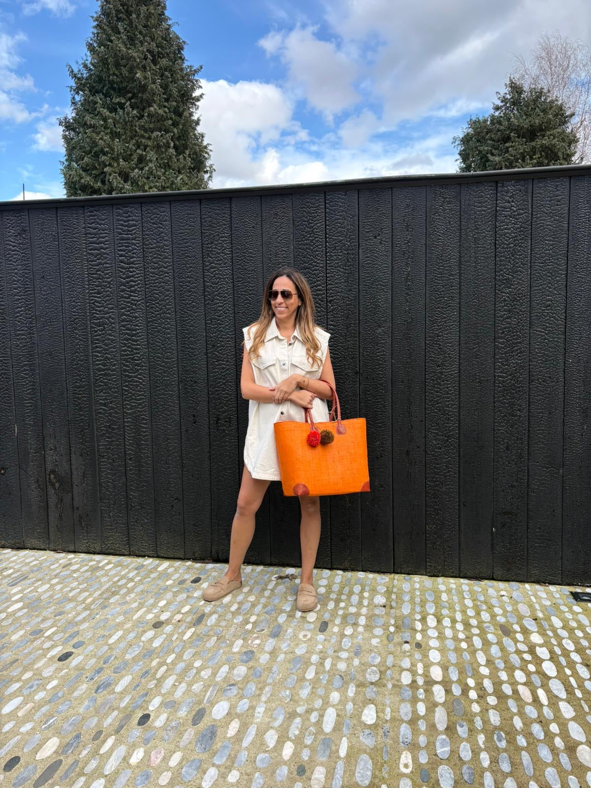 Lolo Deco Handmade Madagascar Oranje