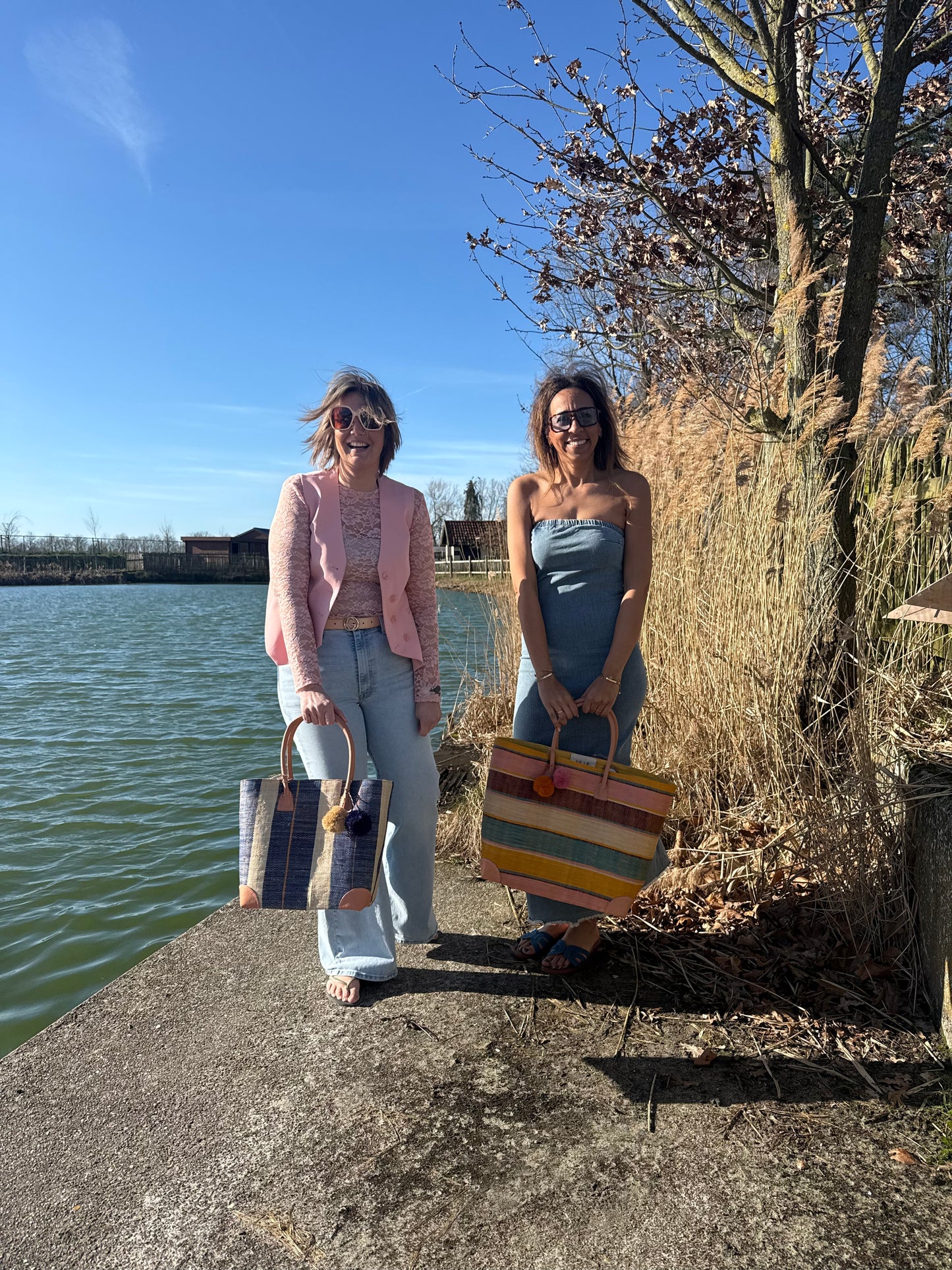 Lolo Deco Handmade Madagascar Multi Pastel