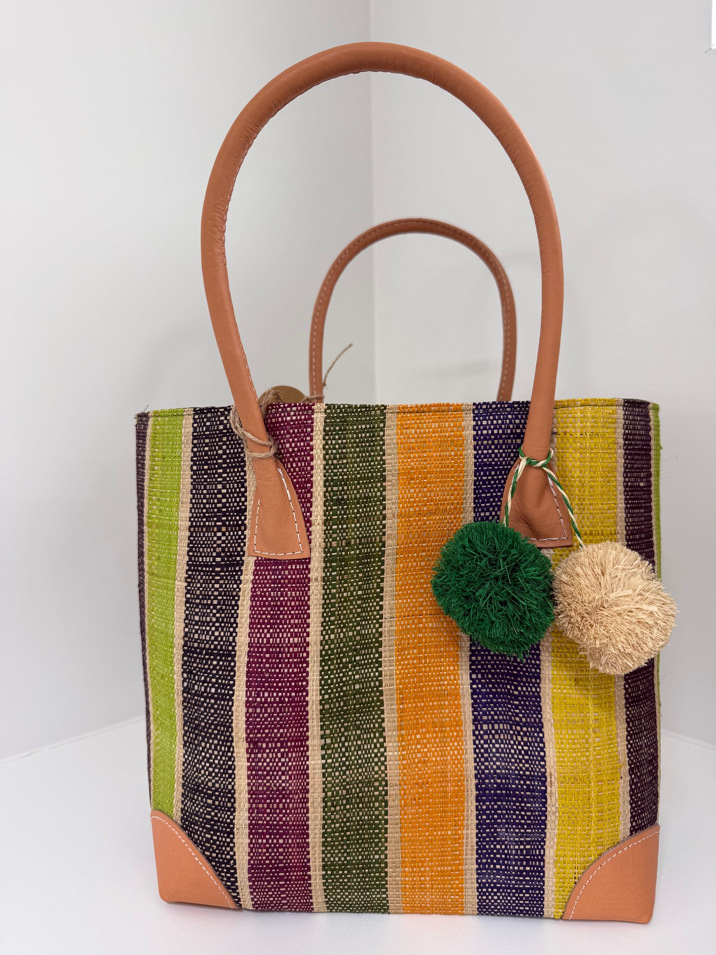 Lolo Deco Handmade Madagascar Multi Groen