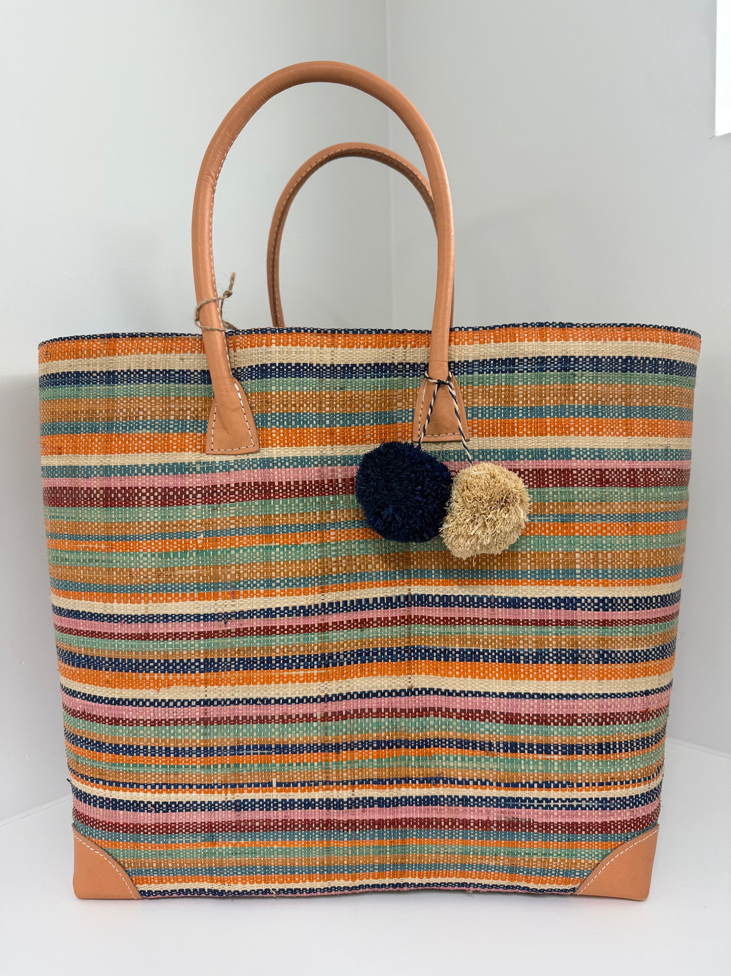 Lolo Deco Handmade Madagascar Tas – Multi Ibiza | Gevlochten handtas