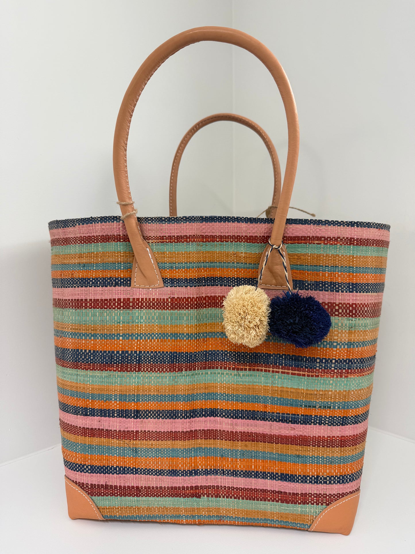 Lolo Deco Handmade Madagascar Tas – Multi Ibiza | Gevlochten handtas