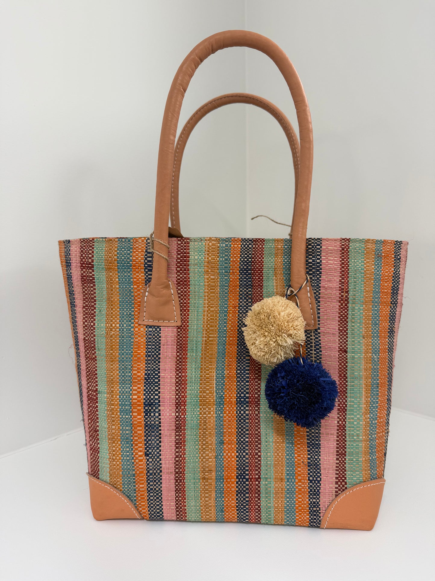 Lolo Deco Handmade Madagascar Tas – Multi Ibiza | Gevlochten handtas