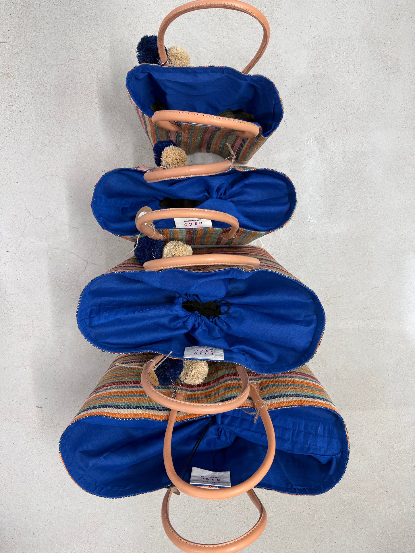 Lolo Deco Handmade Madagascar Tas – Multi Ibiza | Gevlochten handtas