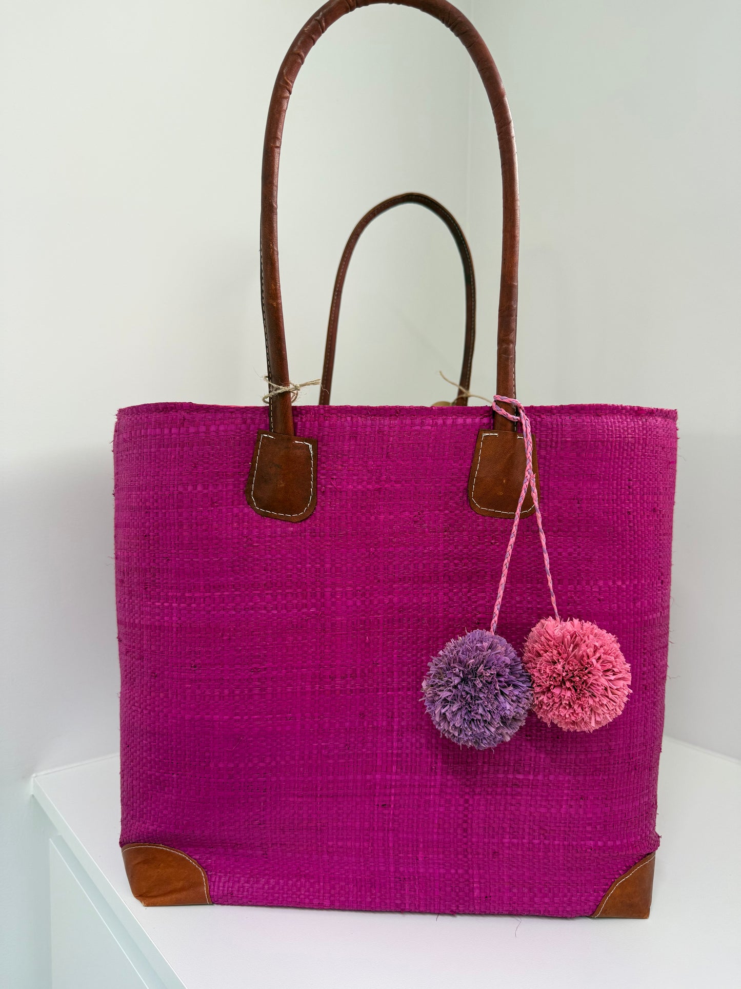 Lolo Deco Handmade Madagascar Fuchsia